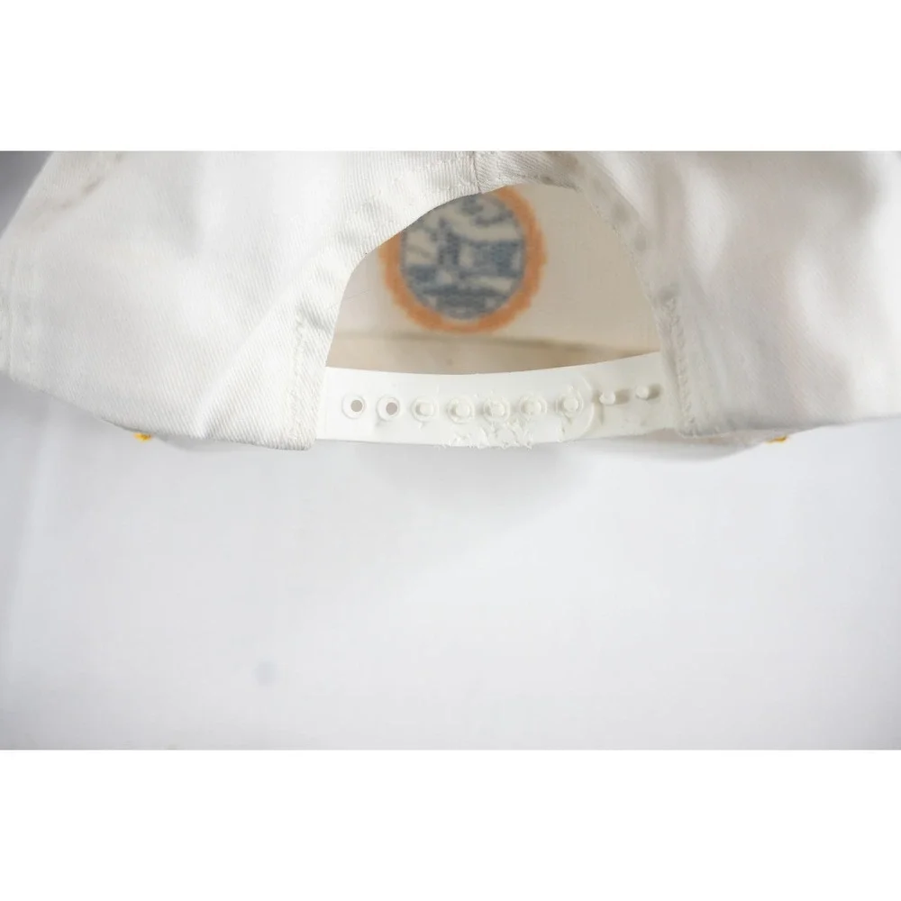 Strohm Korean War Veterans Memorial Hat Mens OSFM White Good 1995 Dedication